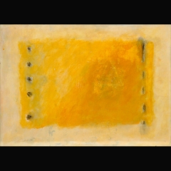 MY YELLOW WINDOW | 100 x 70 cm | Mixta sobre cartón | 2003