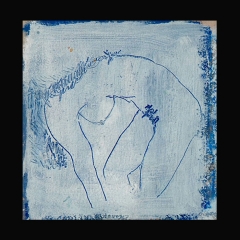 PERFIL DESNUDOS (DETALLE I)| 66 x 50 cm | Mixta sobre papel | 1998