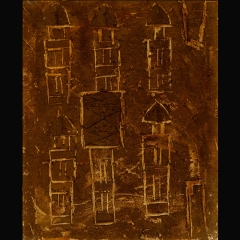 DOGON DOOR II | 65 x 50 cm |Mixta sobre tela |1998