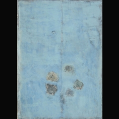 BLUE MOROCCO DOOR | 105 x 75 cm |Mixta sobre cartón |2002